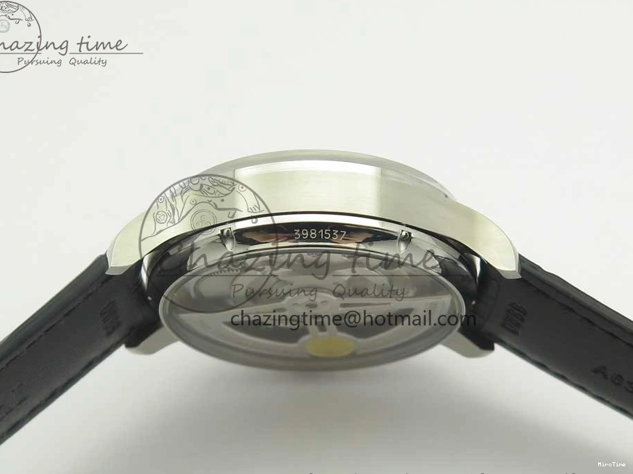 MIROTIME 0227 Seasonal Portuguese Tourbillon IW5463 SS ZF Best Edition Blue Dial on Black Leather Strap 7171